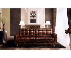 Sofa retro cuero Sterling Cooper