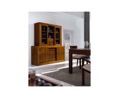 Vitrina de madera clásica Tenán