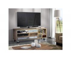 Mueble tv con ruedas industrial Gire