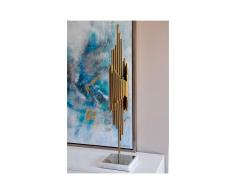 Escultura tubular acero