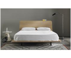Cama simple roble americano Areu