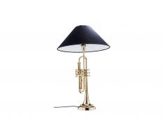 Lámpara de mesa Trumpet Jazz Gold