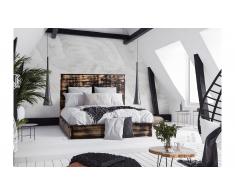 Cama pino macizo 4 cajones Telir