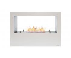 Chimenea Bioetanol blanca design