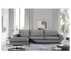 Sofá con chaise longue moderno Donatello