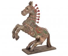 Caballo de escultura en madera India