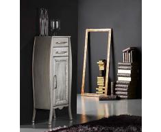 Mueble de Baño 2 Cajones 1 Puerta Panda