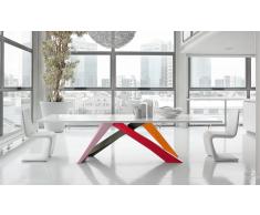 Mesa de comedor blanco mate Big Table Bonaldo