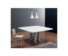 Mesa de comedor blanco opaco Still Bonaldo
