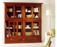 Vitrina Colonial Zen doble