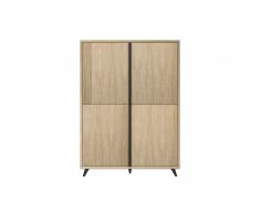 Armario 4 puertas nordico Borgen