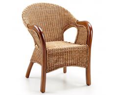 Sillón rattán Colonial new cobra