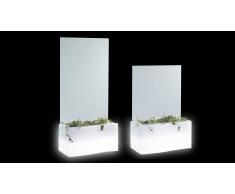 Privé - jardinera con luz en polietileno
