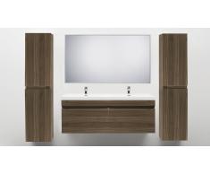 Mueble de baño con lavabo doble 144 cm Giovanna