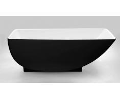 Bañera libre de instalación color negro Marica