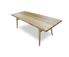 Steppe - Mesa de comedor de madera maciza