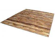 Campana - Alfombra patchwork piel de vaca