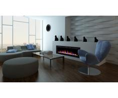 Chimenea eléctrica empotrable 153 cm - Kamin Black NICE 60
