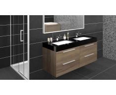 Mueble de baño completo con lavado doble 138 cm Azzura