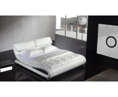 Ear - Cama de piel de moda con reposacabezas