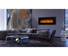 Chimenea eléctrica con marco negro - Kamin negra 50
