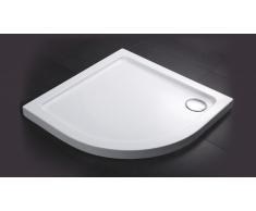 Cobrador redondeado de ducha 90x90 cm - Teudosia