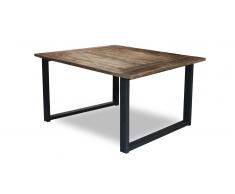 Mesa cuadrado de comedor industrial retro - Noldy