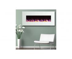 Chimenea eléctrica con delantera blanca - Kamin blanca 50