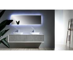 Mueble de baño con doble lavabo 180 cm - Fiona