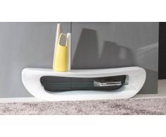 Mueble TV - Curvy - lacado blanco