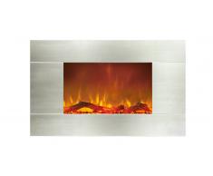 Kaminox 510 - Chimenea eléctrica con fachada acero inoxidable
