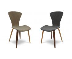 Silla de madera Karlstad bicolor