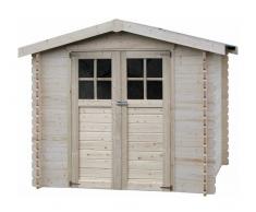 DéCOR ET JARDIN Caseta de madera - Milovic (19 mm, 209 x 209 cm, 4.37m²)