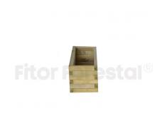 FITOR FORESTAL Jardinera rectangular 80x30x30cm - FITOR FORESTAL