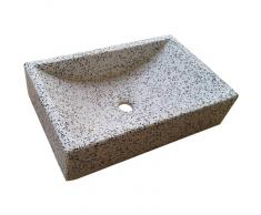 TERRAZOS CANTALEJO Lavabo de Piedra Rectangular Dálmata