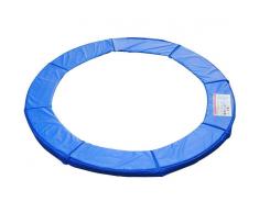 HOMCOM Cubierta Proteccion Borde Cama Elastica 244 cm Azul Trampolines Cama Elástica