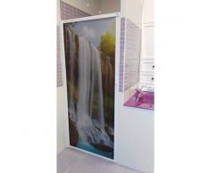 STRATEGY PRODUCTS Mampara enrollable para bañera con cajón derecha y cierre izquierda 150 x 120