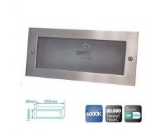 GSC Aplique de aluminio de LED 5W para empotrar GSC 0703405