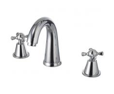 CLEVER Grifo Bimando LAVABO BATERIA 105 WITH2 ANTIGONA - CLEVER