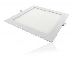 FABRILAMP Downlight Empotrable Cuadrado Led Agamenom 24W Blanco NATURAL 4000K
