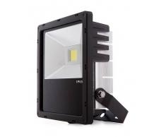 GREENICE Foco Proyector de LEDs para Exterior PRO 70W 5200Lm 50.000H blanco-calido