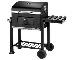 TECTAKE Barbacoa para carbón „Florian“