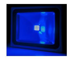 GREENICE Foco Proyector de LEDs para Exterior BRICO 50W 4250Lm 30.000H Azul Azul