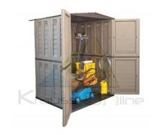 CATRAL GARDEN Caseta De Jardin Con Extension Moka / Marron