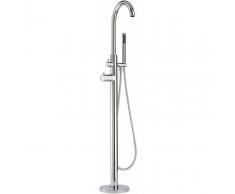 HUDSON REED Grifo Mezclador Termostático Autoportante con Ducha de Mano para Bañera
