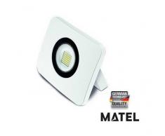 MATEL Proyector Led Exterior 100W 10000Lm IP65 Blanco Frío 6000k