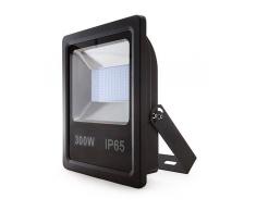 GREENICE Foco Proyector de LEDs para Exterior SMD2835 300W 22500lm 30.000H Blanco Frío