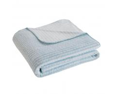 Manta infantil azul 170x130 cm WAVE