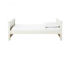 Cama 90 x 190 cm blanca Princeton
