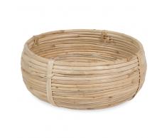 Cesta redonda de mimbre D 22 cm JUNGLE